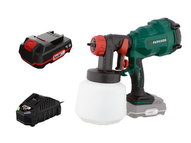 PARKSIDE® Aku stříkací malířská pistole PFSA 20-Li A1, 2 Ah