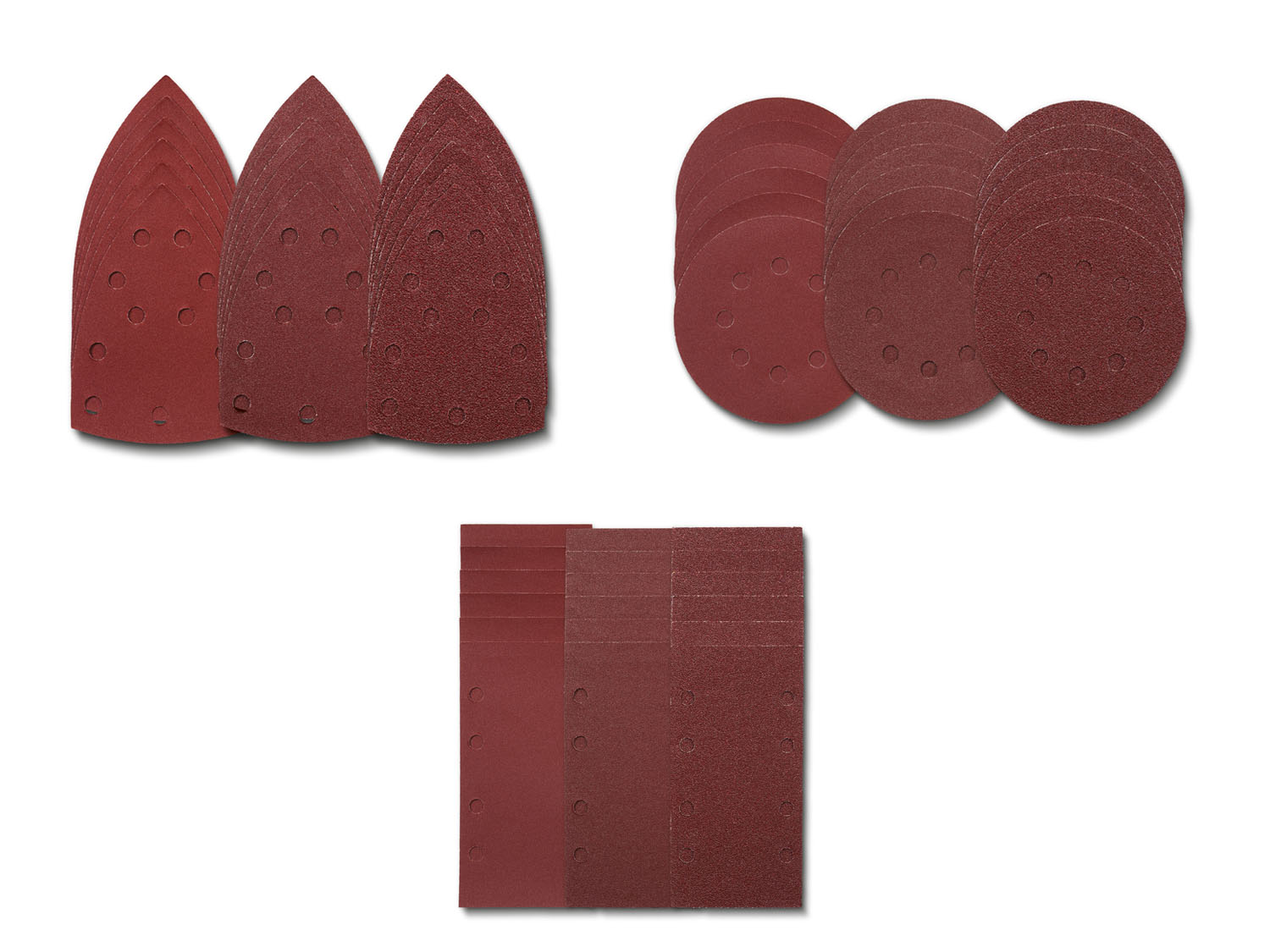 PARKSIDE® Sada brusných papírů PSPD 3A1