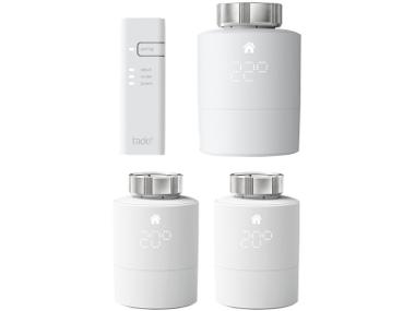 Sada chytré termostatické hlavice V3+ Starter Kit a chytrých termostatických hlavic V3+ 2 kusy, 3dílná