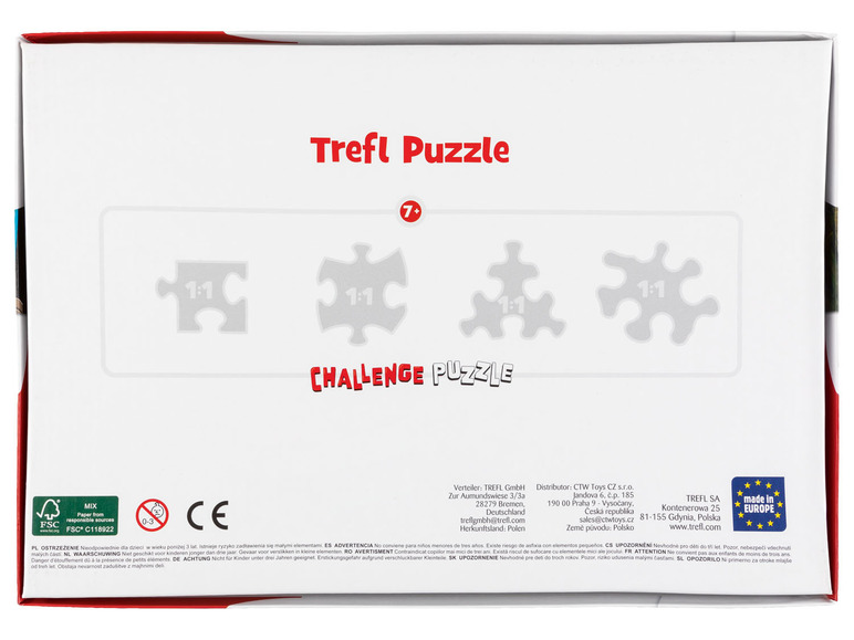  Zobrazit na celou obrazovku Trefl Challenge Puzzle, 272 dílků - Obrázek 7