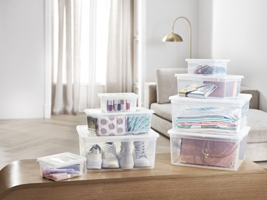 LIVARNO home Sada úložných boxů Bea, 8dílná