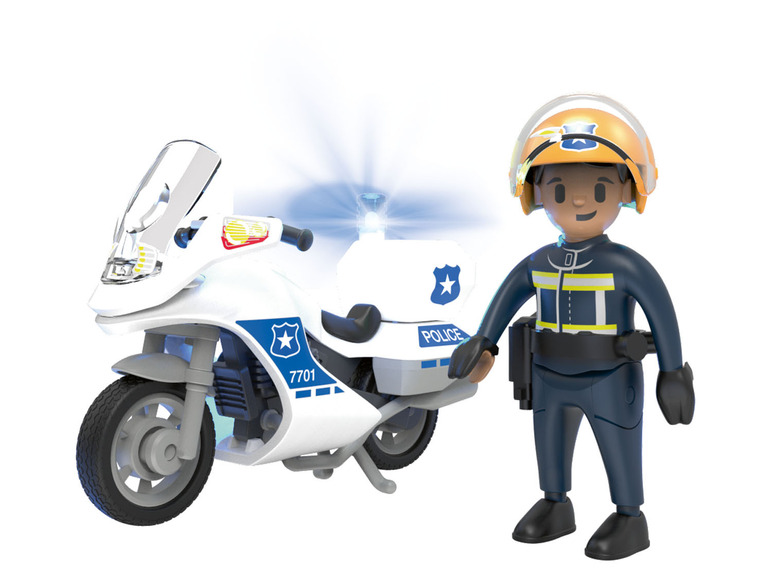 Playtive Dopravní prostředek s figurkou (policejní motocykl)