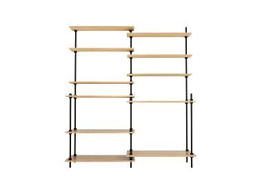 AR SHELVING Regálový systém »DECO« 2 stojací regály
