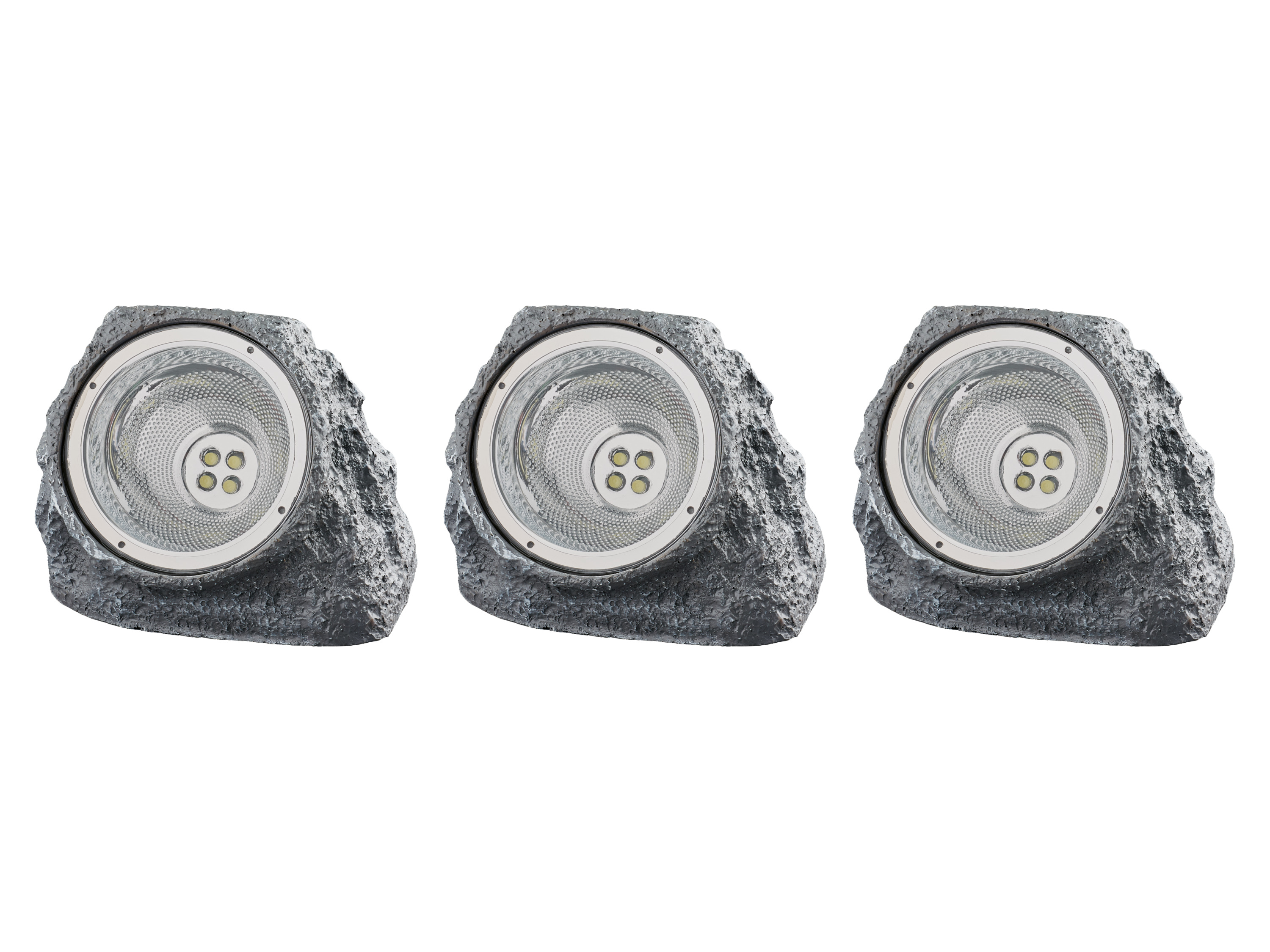 Livarno home Sada solárních LED svítidel, 3dílná/6dílná (3dílná sada/šedá)
