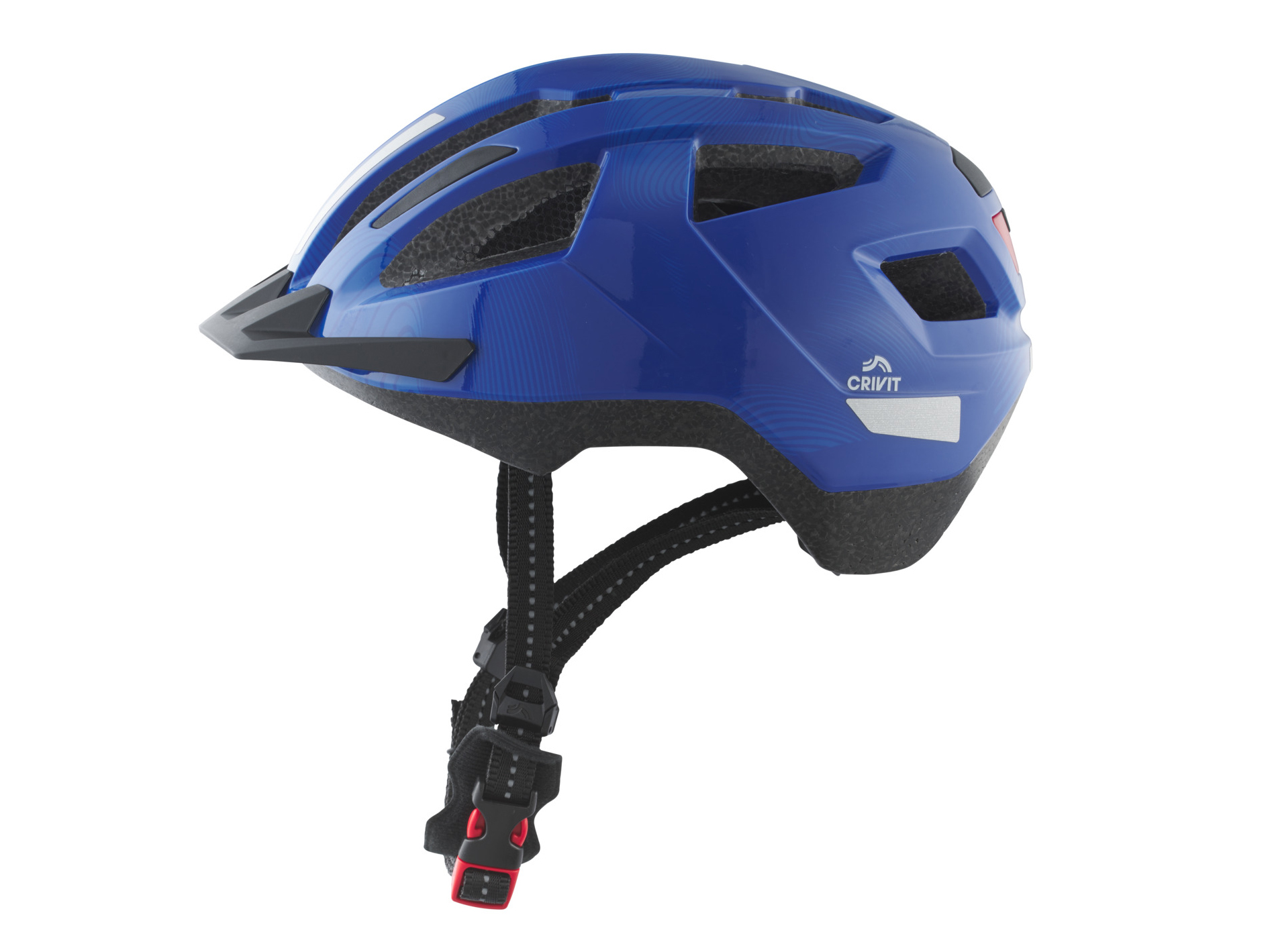 Crivit Dětská cyklistická helma (modrá)