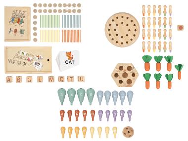 LUPILU® Dřevěné hračky Montessori