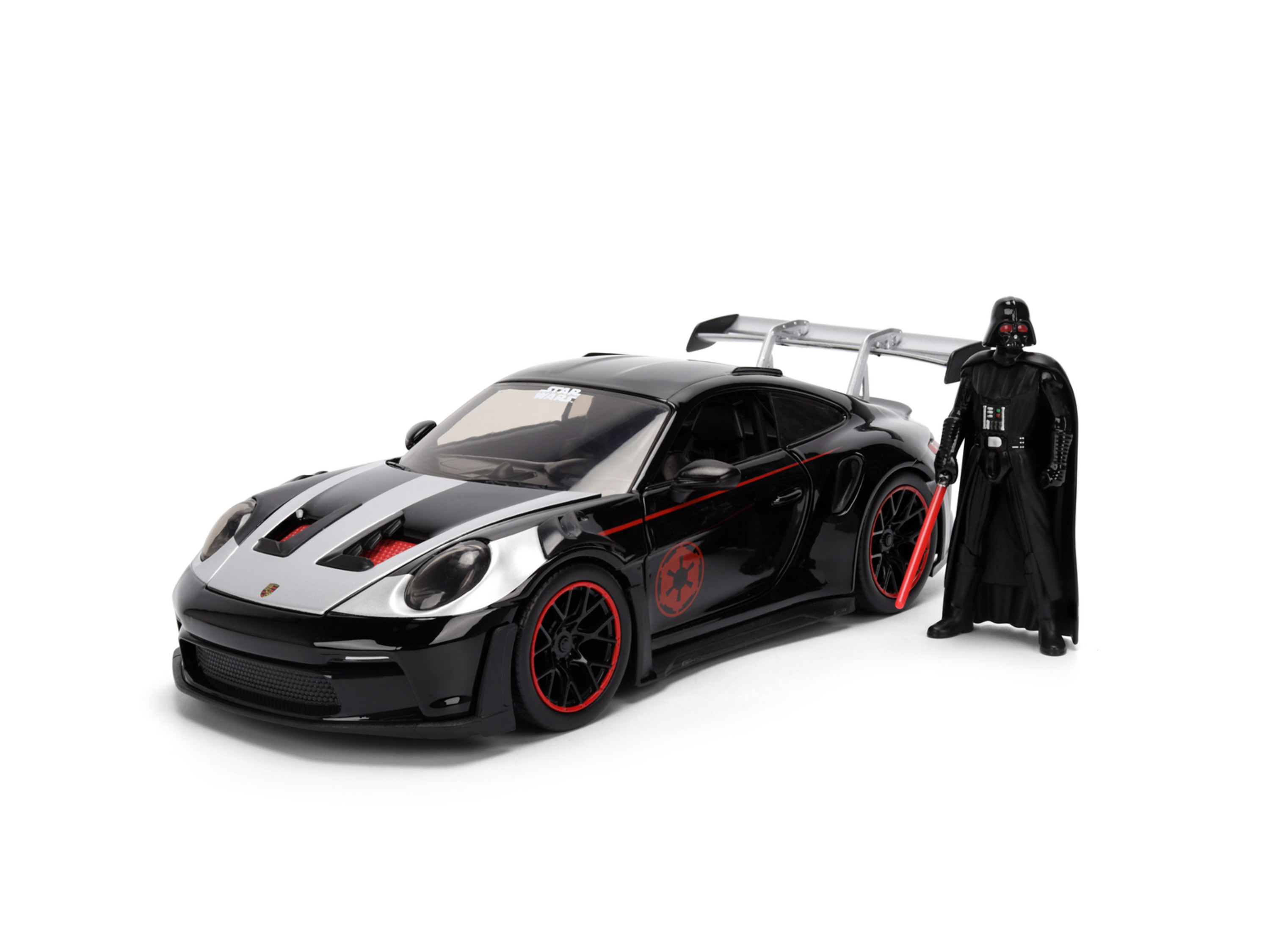 Jada Model auta Star Wars, měřítko 1:24 (Porsche 911 Darth Vader)