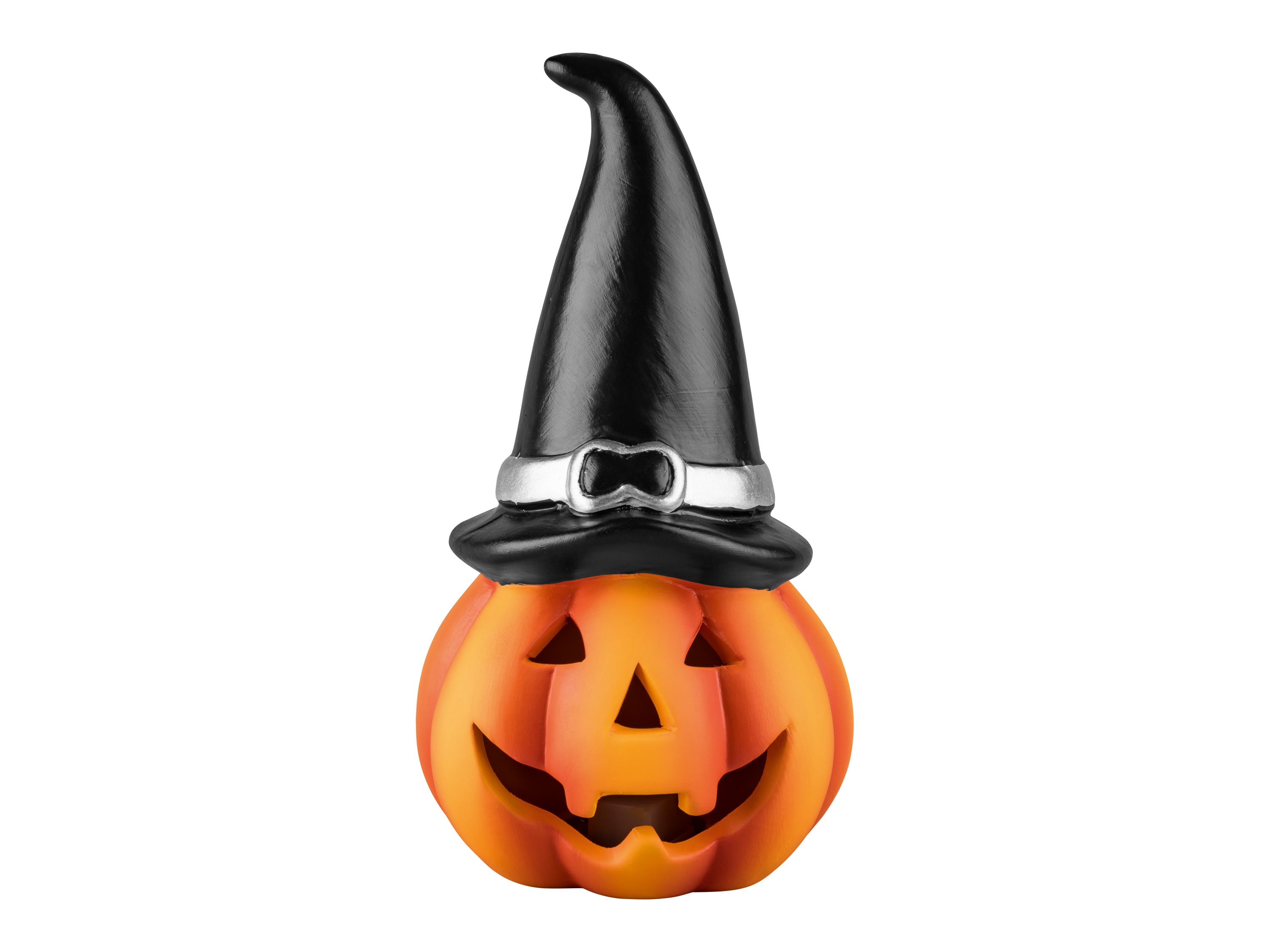 Halloweenská LED dekorace (dýně/čepice)
