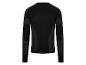 Černé sportovní tričko s dlouhým rukávem a tmavě šedými detaily
