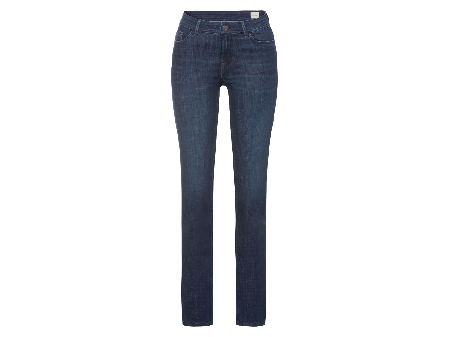 esmara® Dámské džíny „Slim Fit", 3 délky ( dlouhá délka, 38, tmavě modrá)