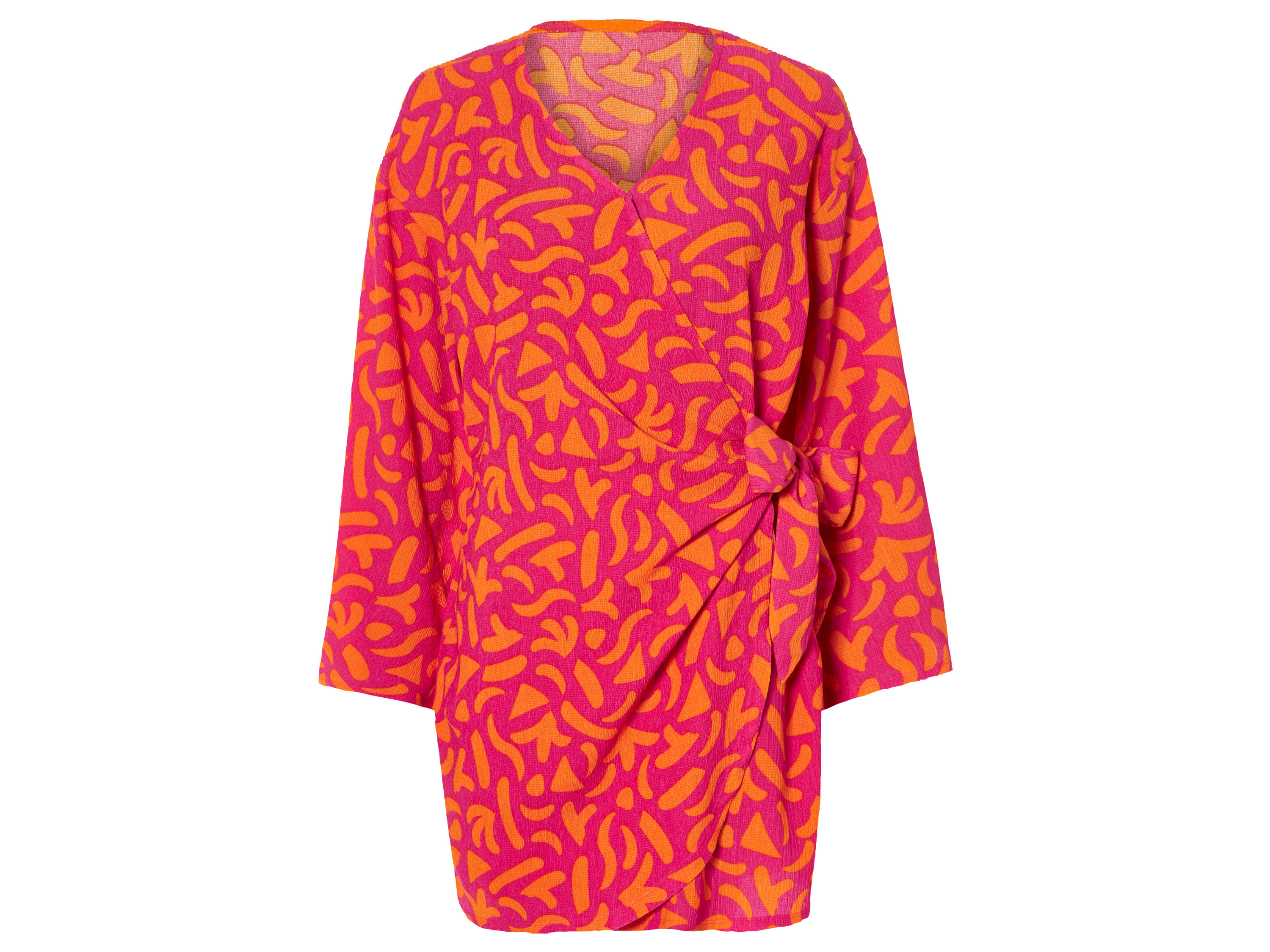 esmara® Dámské zavinovací šaty (M (40/42), vzorovaná)