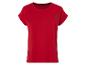 Krátké červené tričko s motivem kotvy.