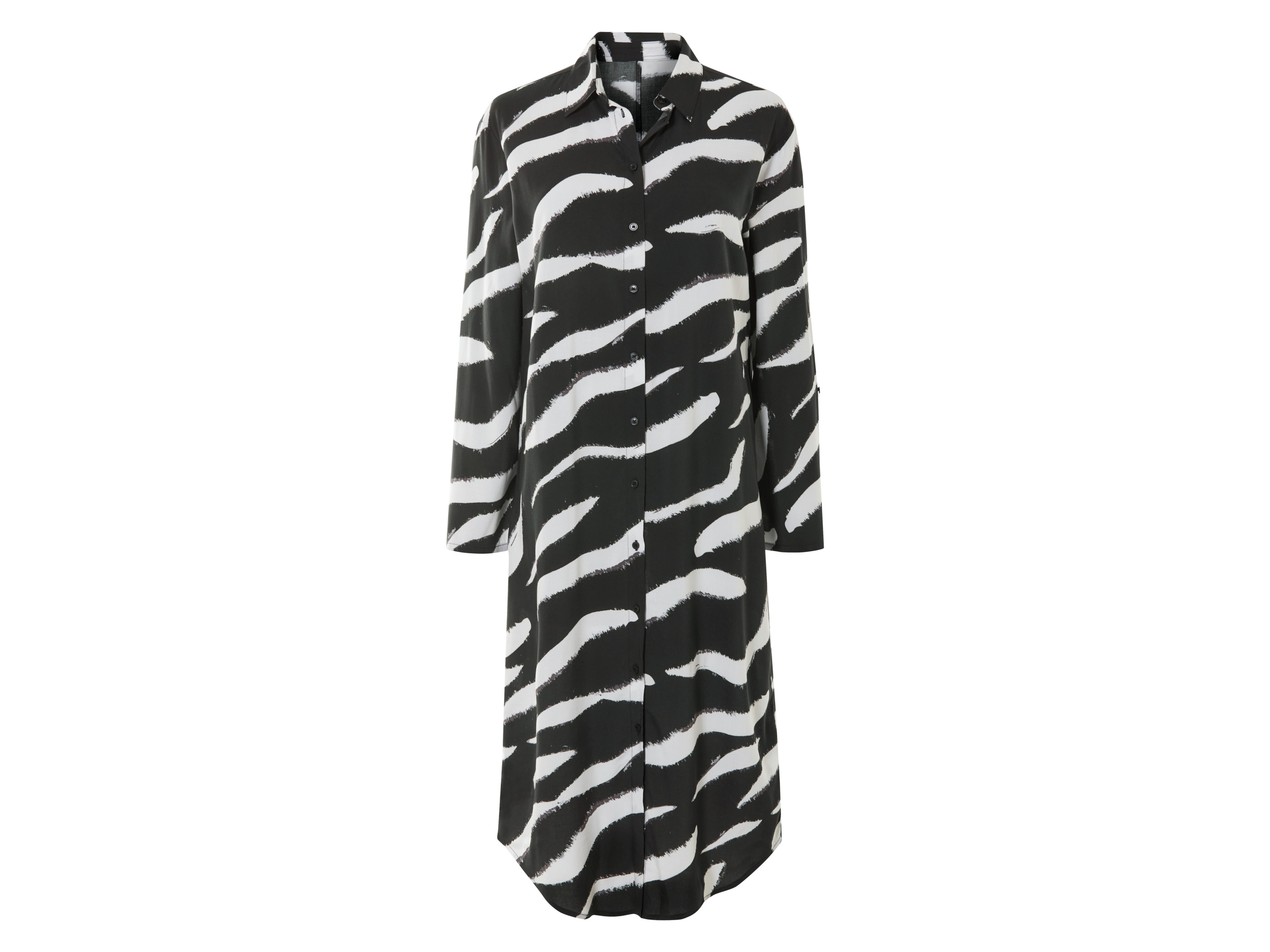 esmara® Dámské šaty (vzor/černá/bílá, 34)