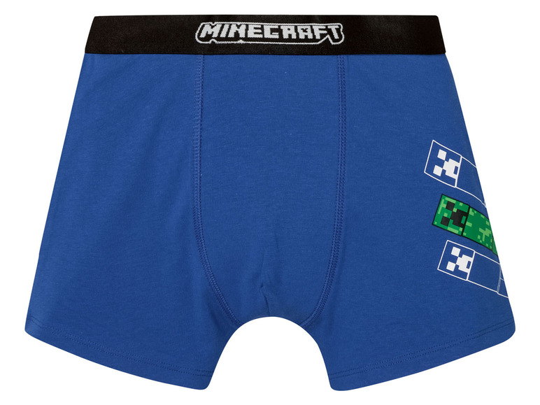  Zobrazit na celou obrazovku Minecraft Chlapecké boxerky, 2 kusy - Obrázek 4
