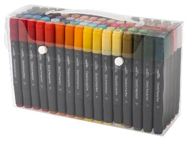 CRELANDO® Sada popisovačů Sketchmarker XXL