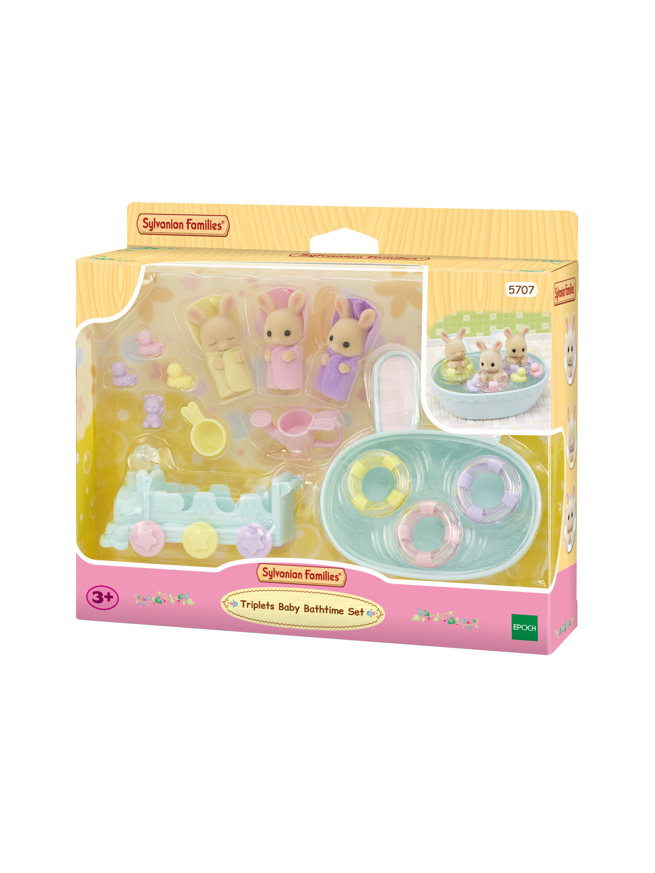 Sylvanian Families Koupací herní set Mléční králíčci