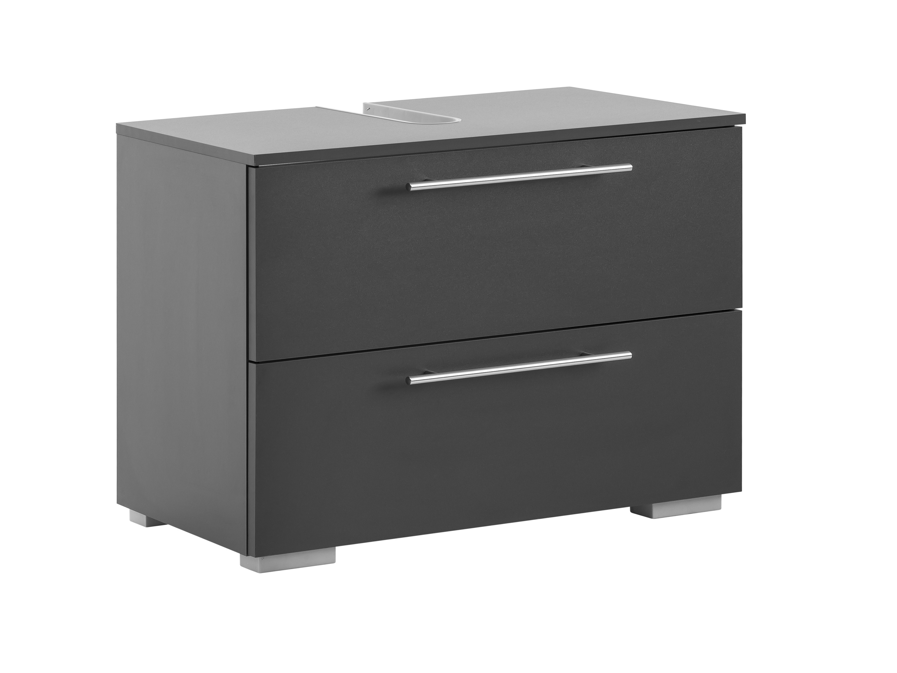 Schildmeyer Koupelnová skříňka pod umyvadlo Carlos (Šířka 80 cm, antracitová)