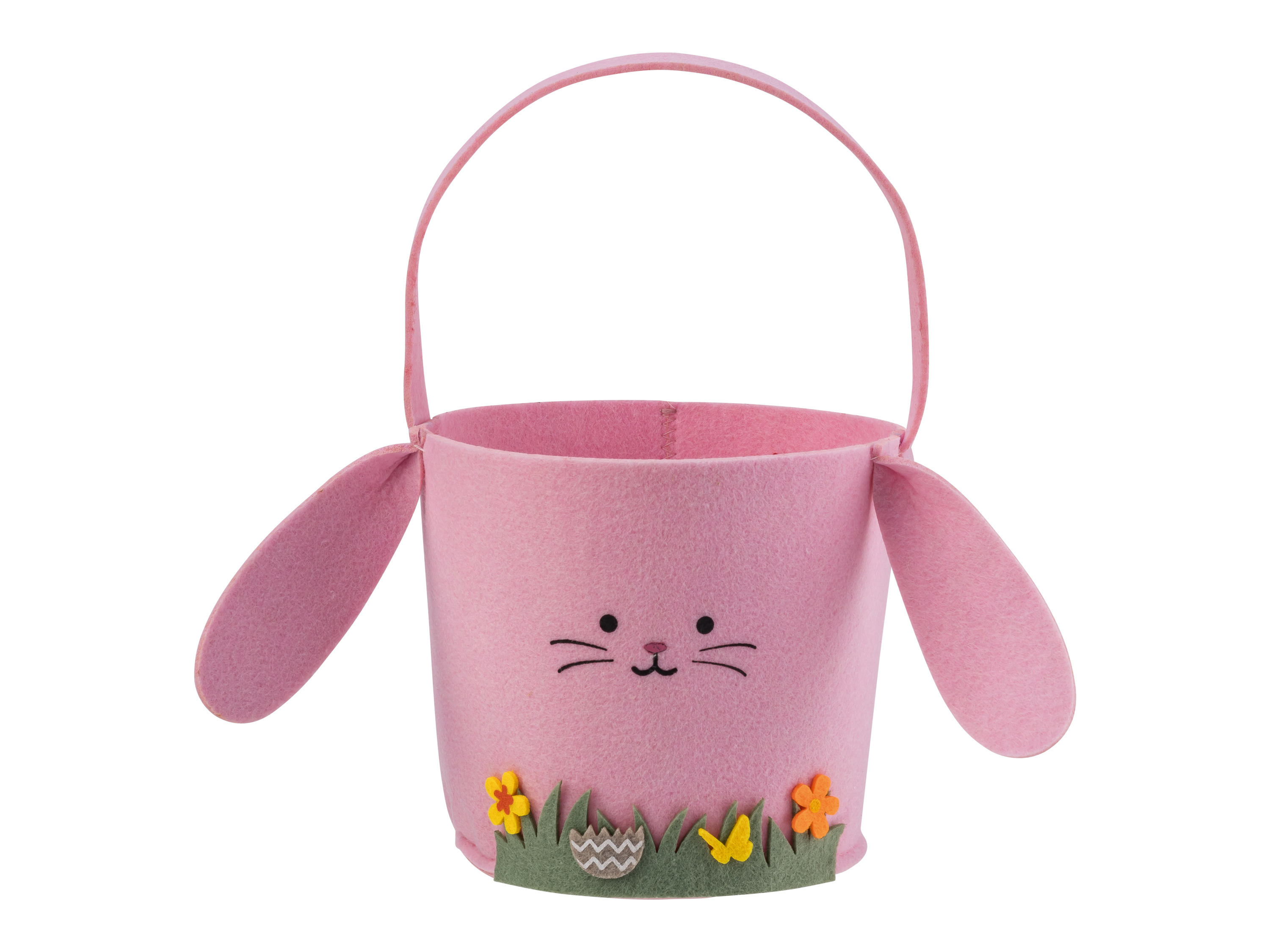 Livarno home Velikonoční plstěný košík, Ø 16 cm (plandavé ucho)