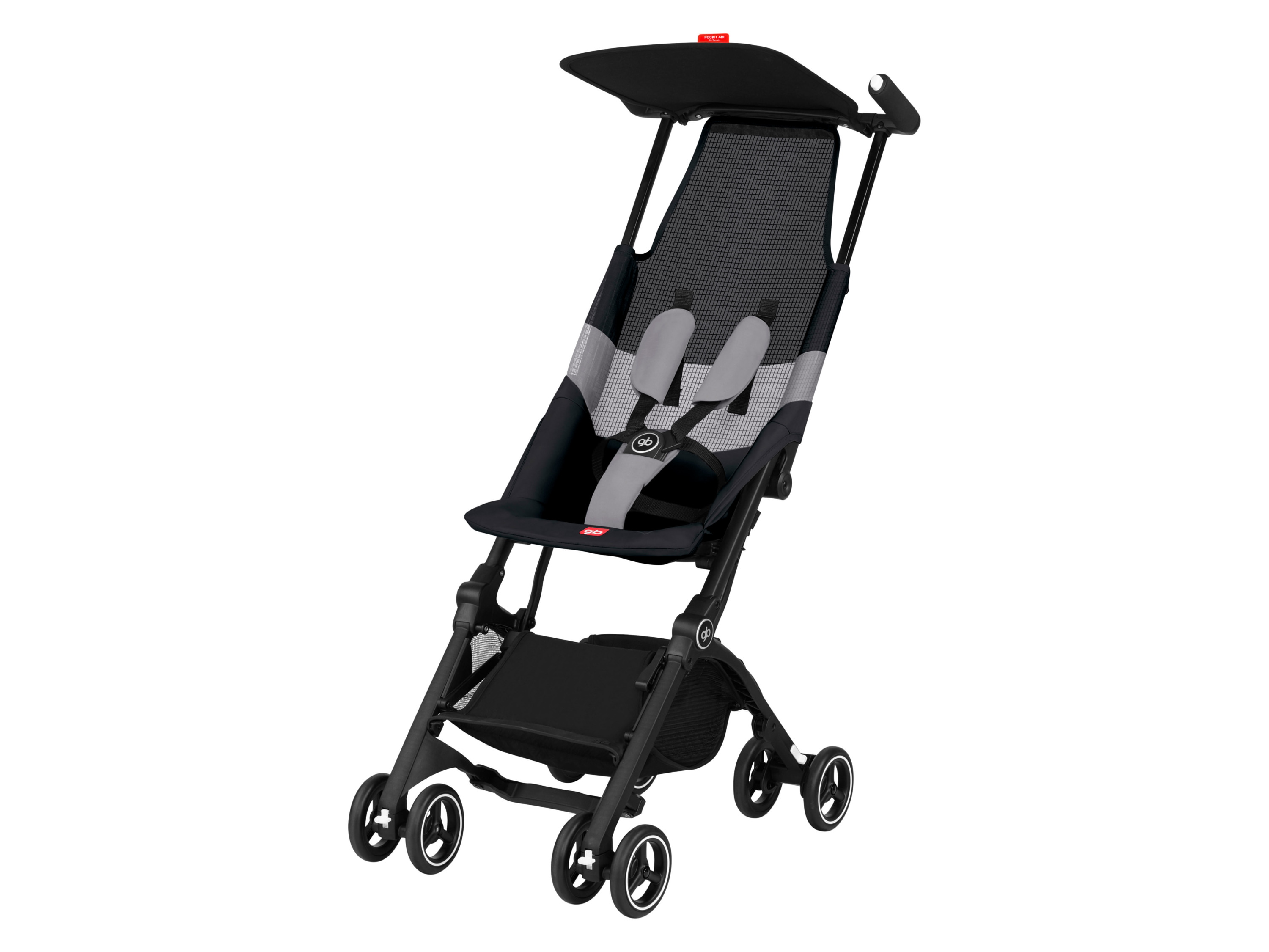 GB Skládací golfový kočárek Pockit Air All Terrain Velvet Black