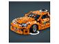 Oranžové LEGO Technic závodní auto s funkcemi řízení
