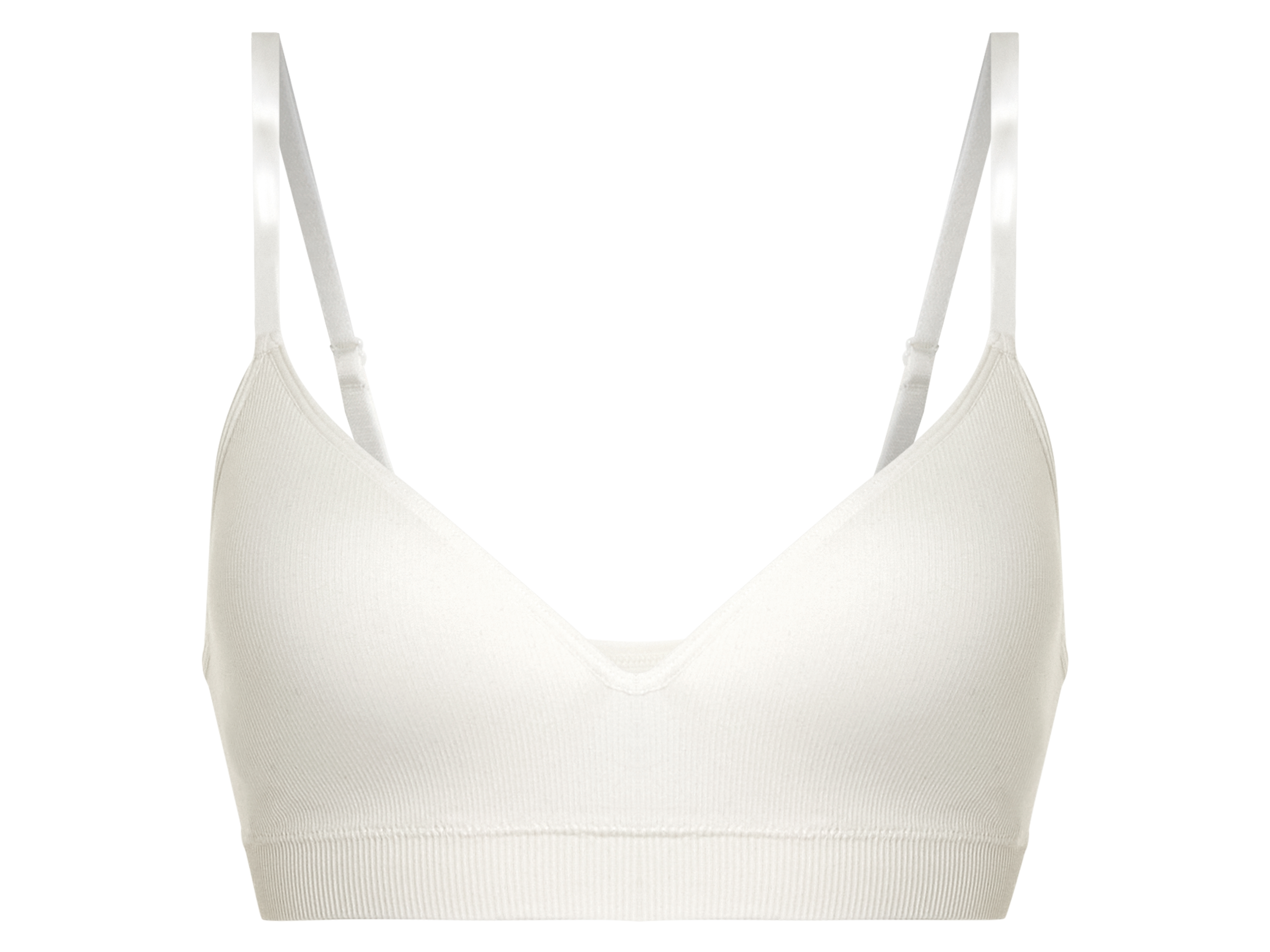 esmara® Dámská bezešvá podprsenka (bílá, 85C)