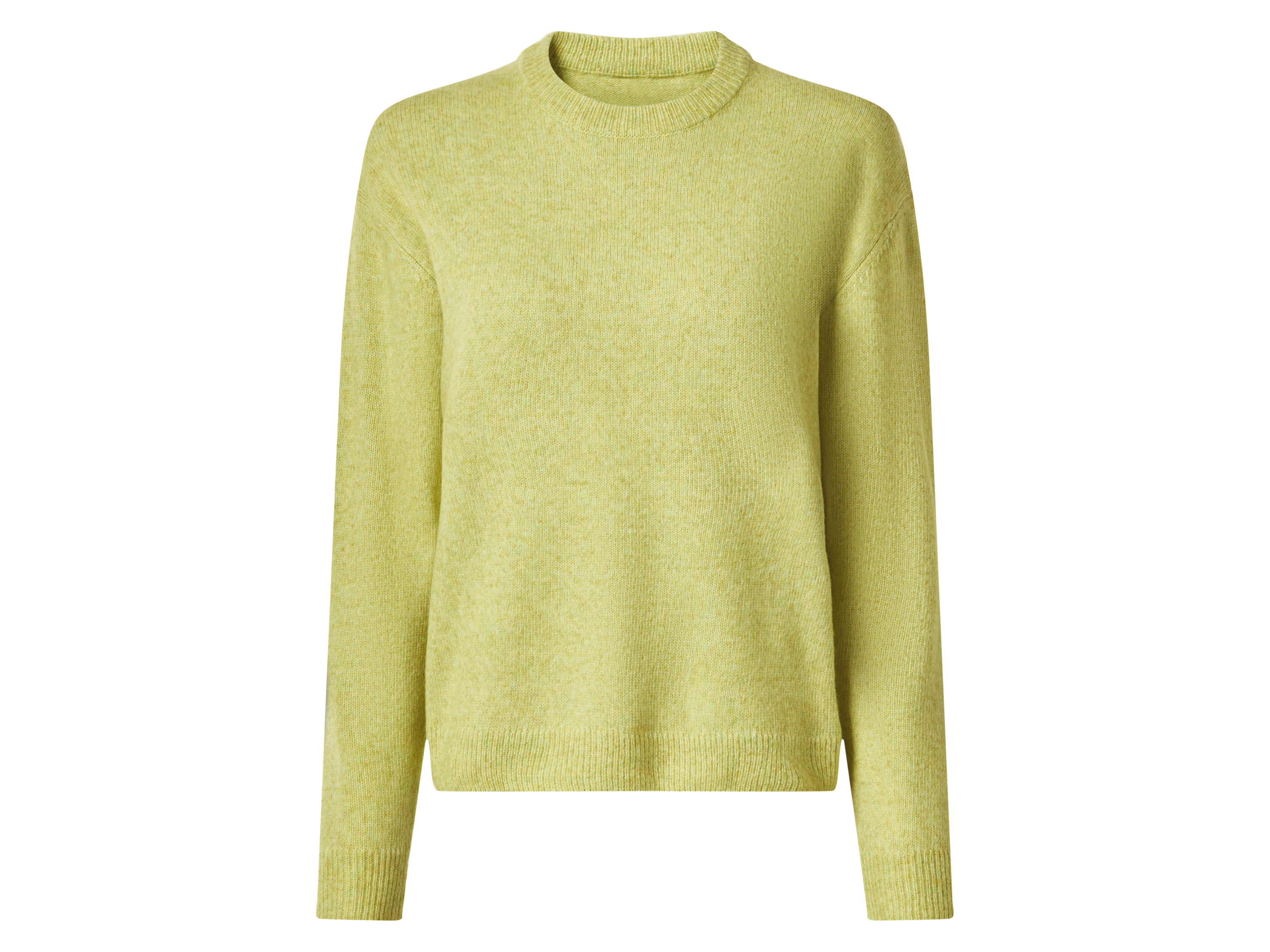 esmara® Dámský svetr s podílem vlny (zelená, L (44/46))