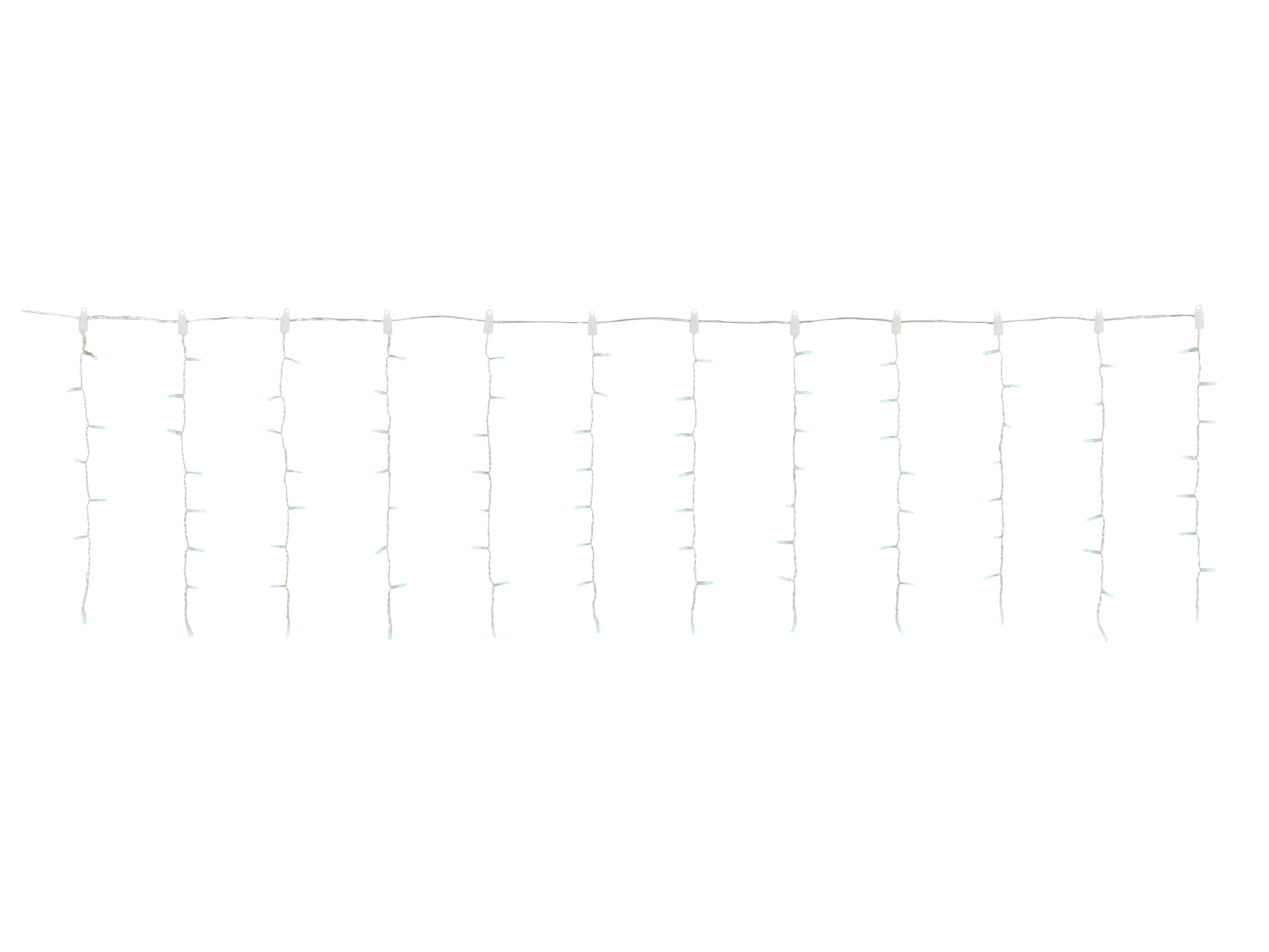 Livarno home Světelný LED závěs, 96 LED / Světelná LED síť, 160 LED (světelný závěs, studená bílá)