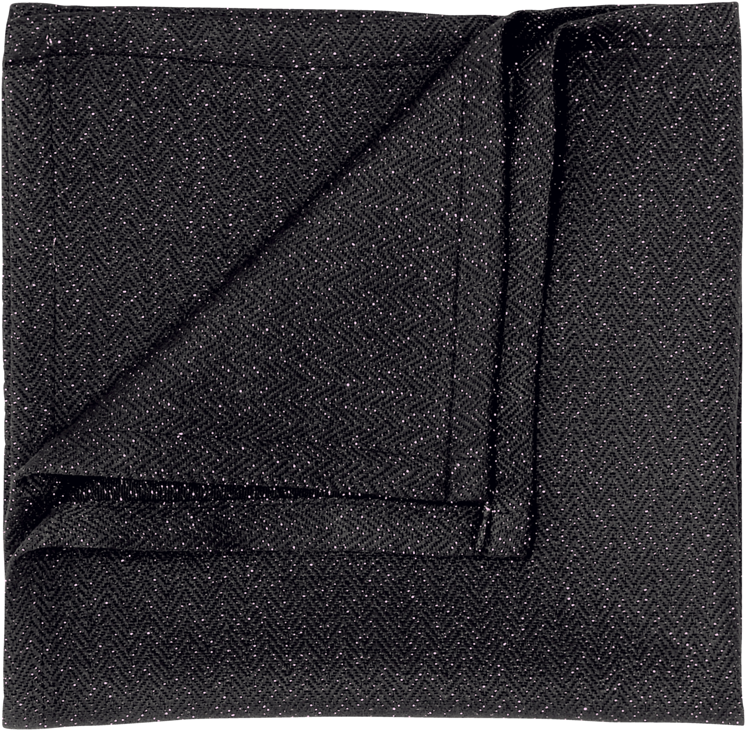 Livarno® Běhoun na stůl / Sada ubrousků (Ubrousky, černá)