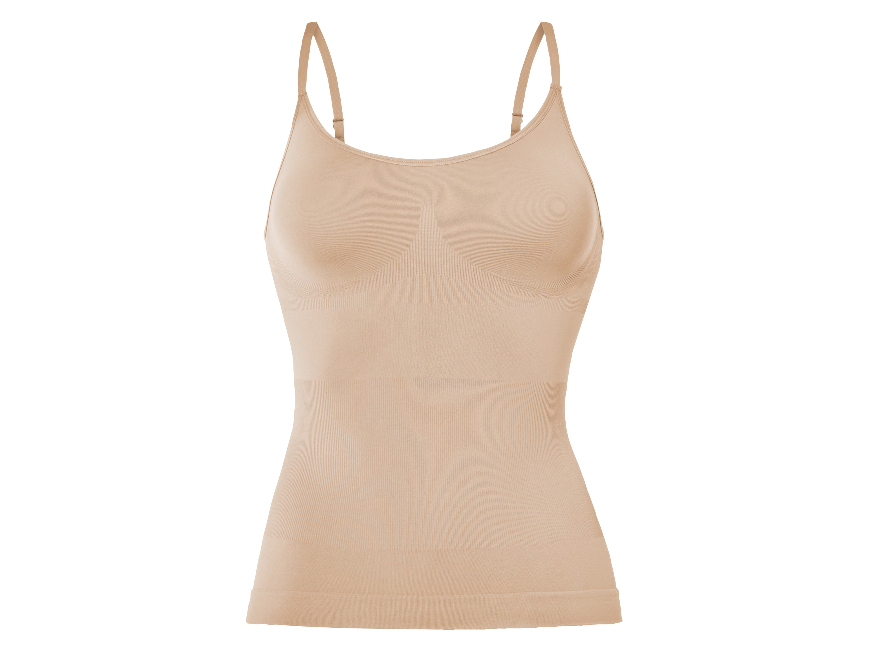 esmara® Dámský bezešvý tvarující top (béžová, L (44/46))