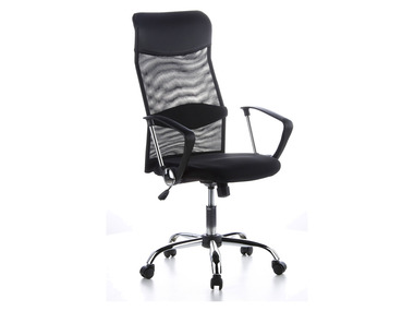 hjh OFFICE Kancelářská židle ARIA HIGH, černá