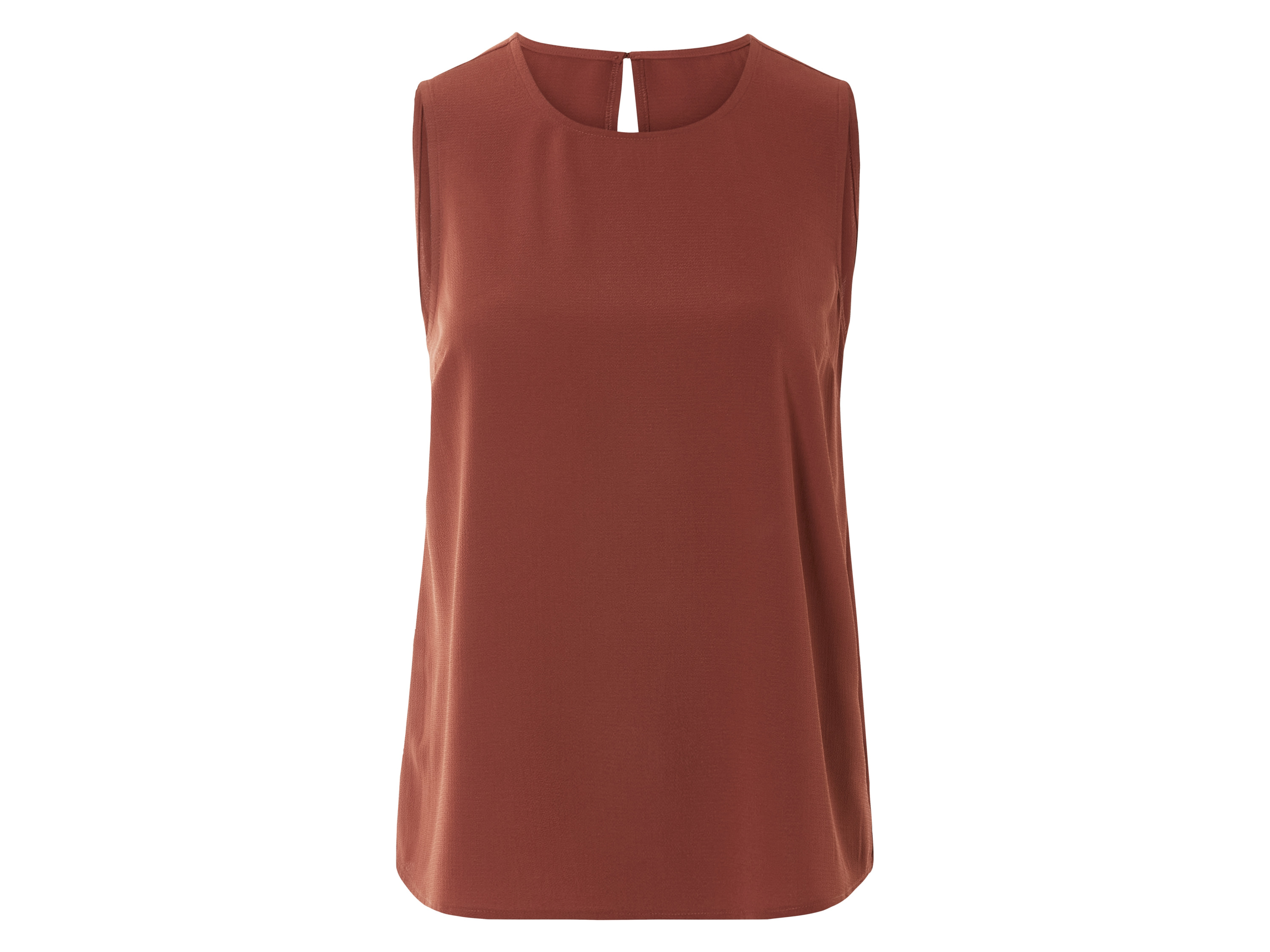 esmara® Dámský blůzový top (hnědá, 36)