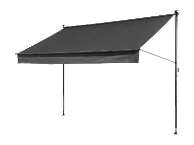 LIVARNO® Upínací markýza, 300 x 150 cm, antracitová