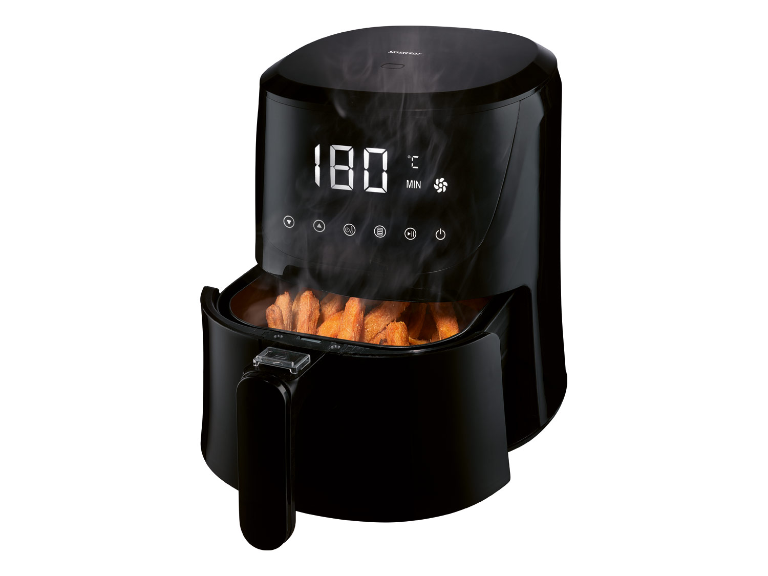 Silvercrest® Kitchen Tools Silvercrest® Digitální horkovzdušná fritéza Shfd 1500 B1, 3,3l, 1500 W