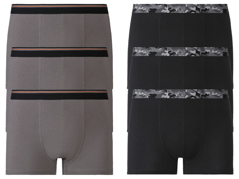  Zobrazit na celou obrazovku LIVERGY® Pánské boxerky, 3 kusy - Obrázek 1