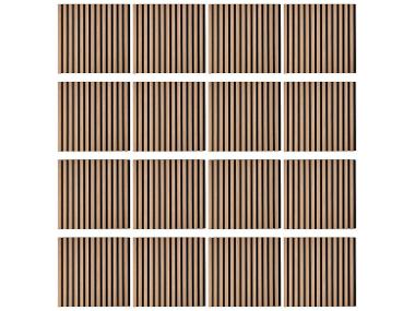 Sada dřevěných panelů, 16 kusů