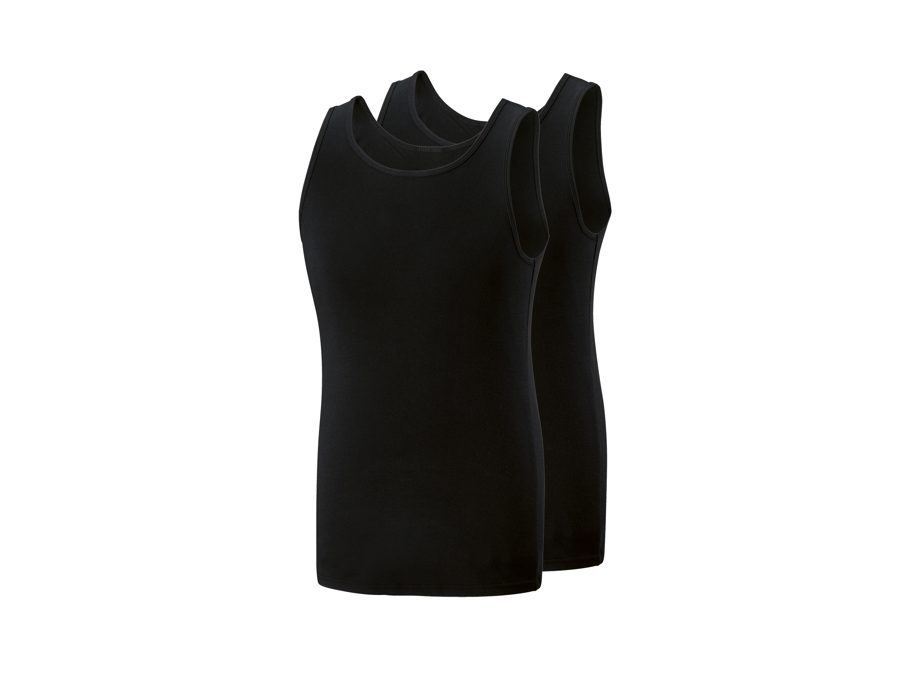 Parkside® Pánské tílko, 2 kusy (černá, 5/M)