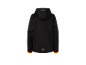 Černá mikina s kapucí pro děti.