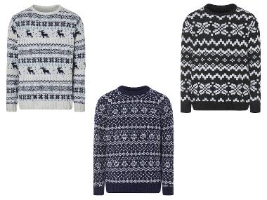 LIVERGY® Pánský vánoční svetr