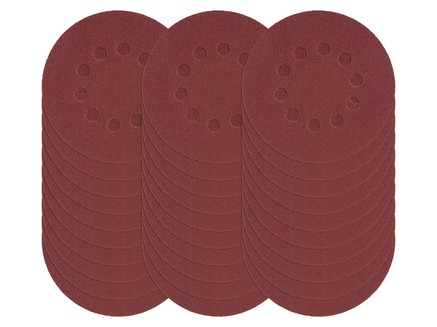 Parkside® Sada brusných papírů pro excentrickou brusku (zrnitost 60 PKN 60 A1)
