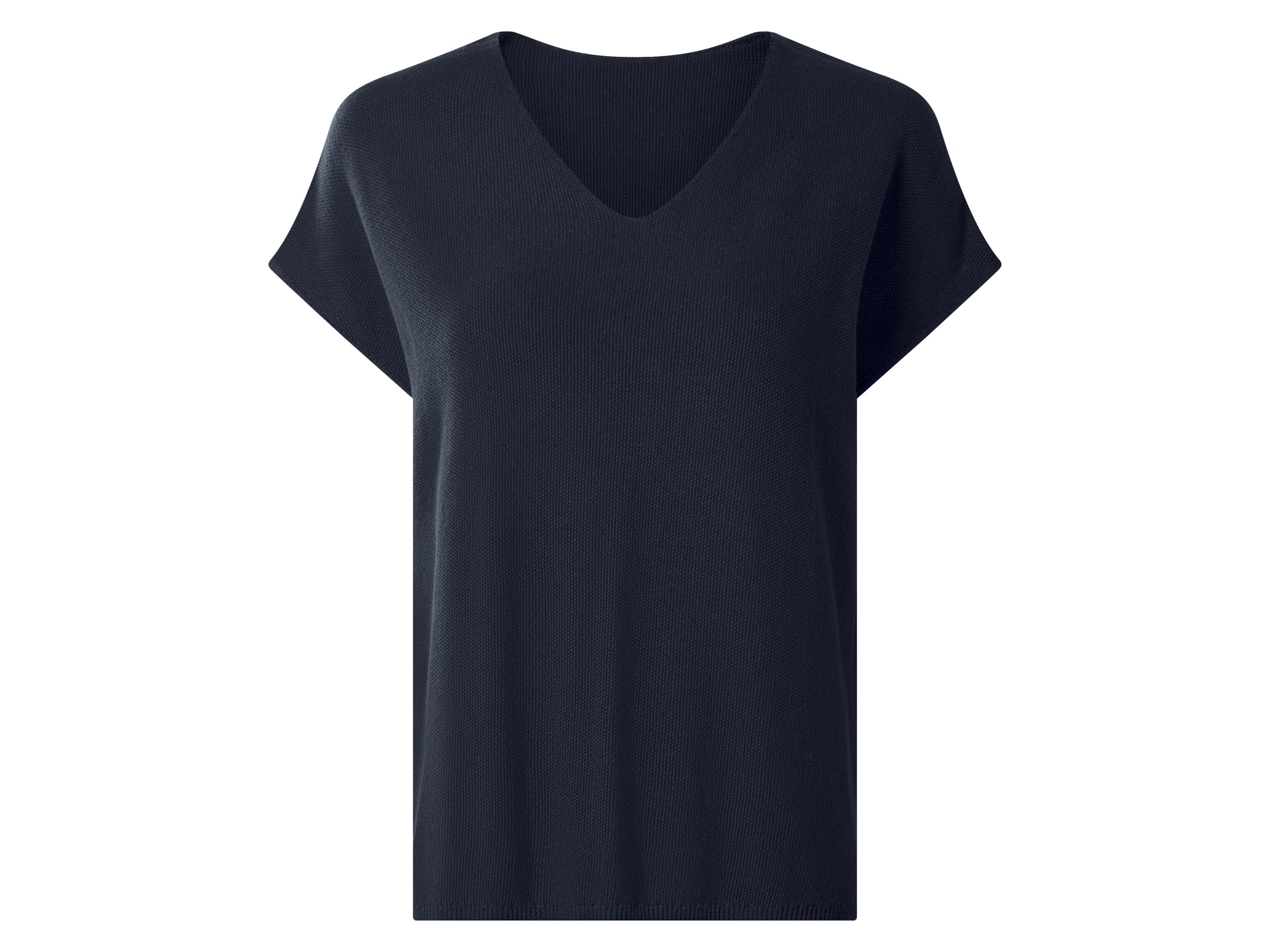 esmara® Dámský svetr s krátkým rukávem (navy modrá, L(44/46))