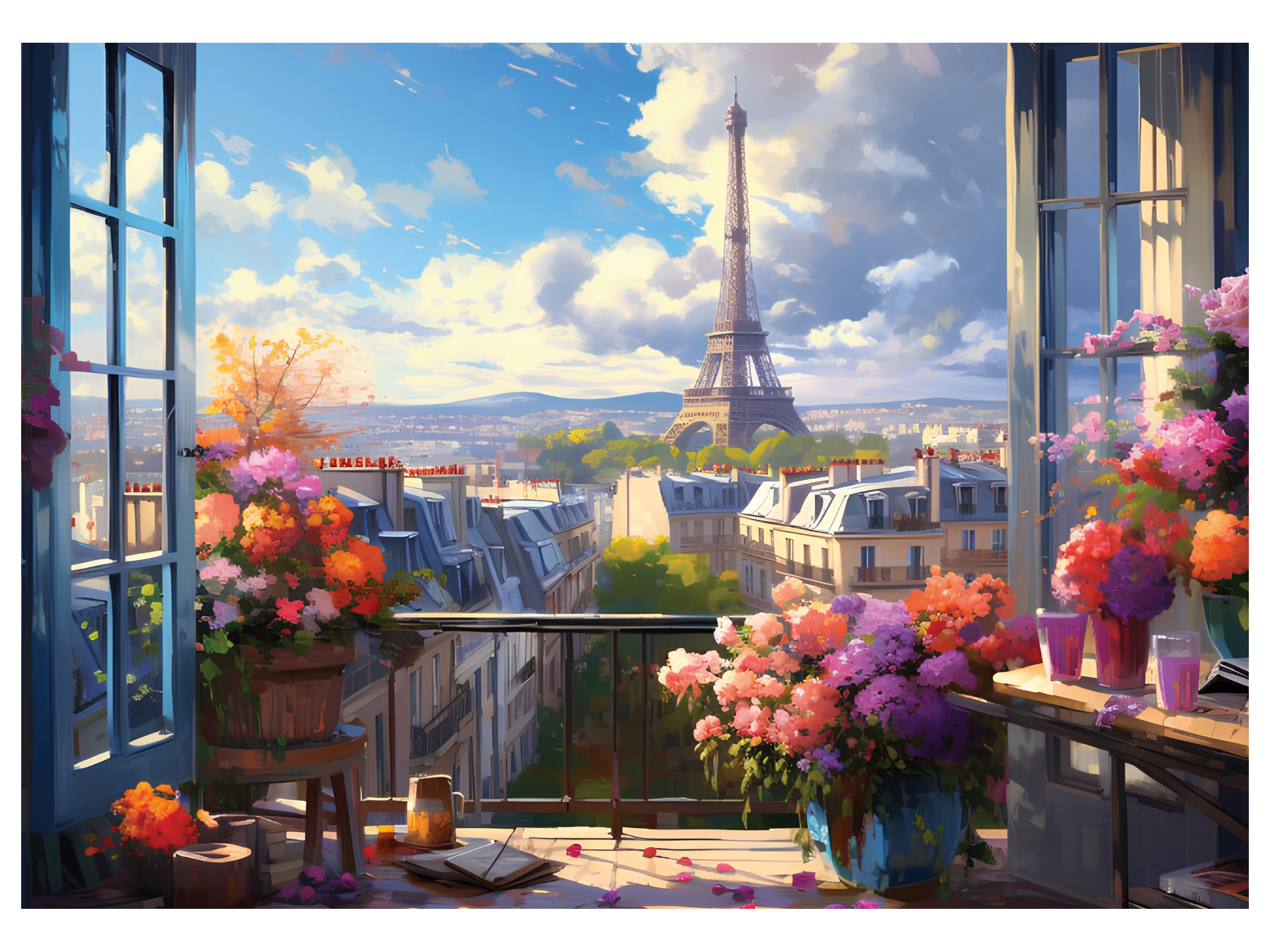 lupilu® Puzzle, 1 000 dílků (Paříž)