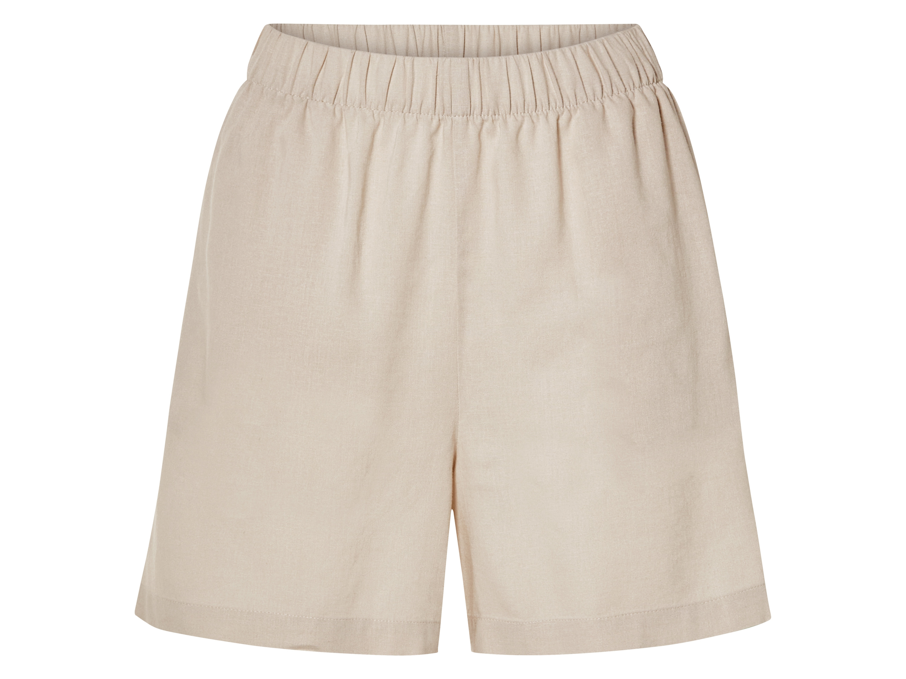 esmara® Dámské šortky s podílem lnu (béžová, 46)