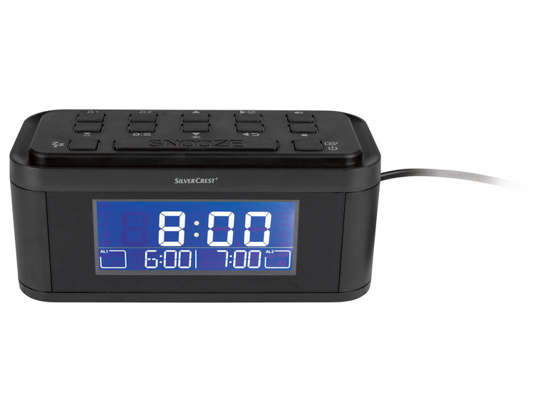  Zobrazit na celou obrazovku SILVERCREST® Radiobudík DAB+ Big Button SDR 50 A2 - Obrázek 2