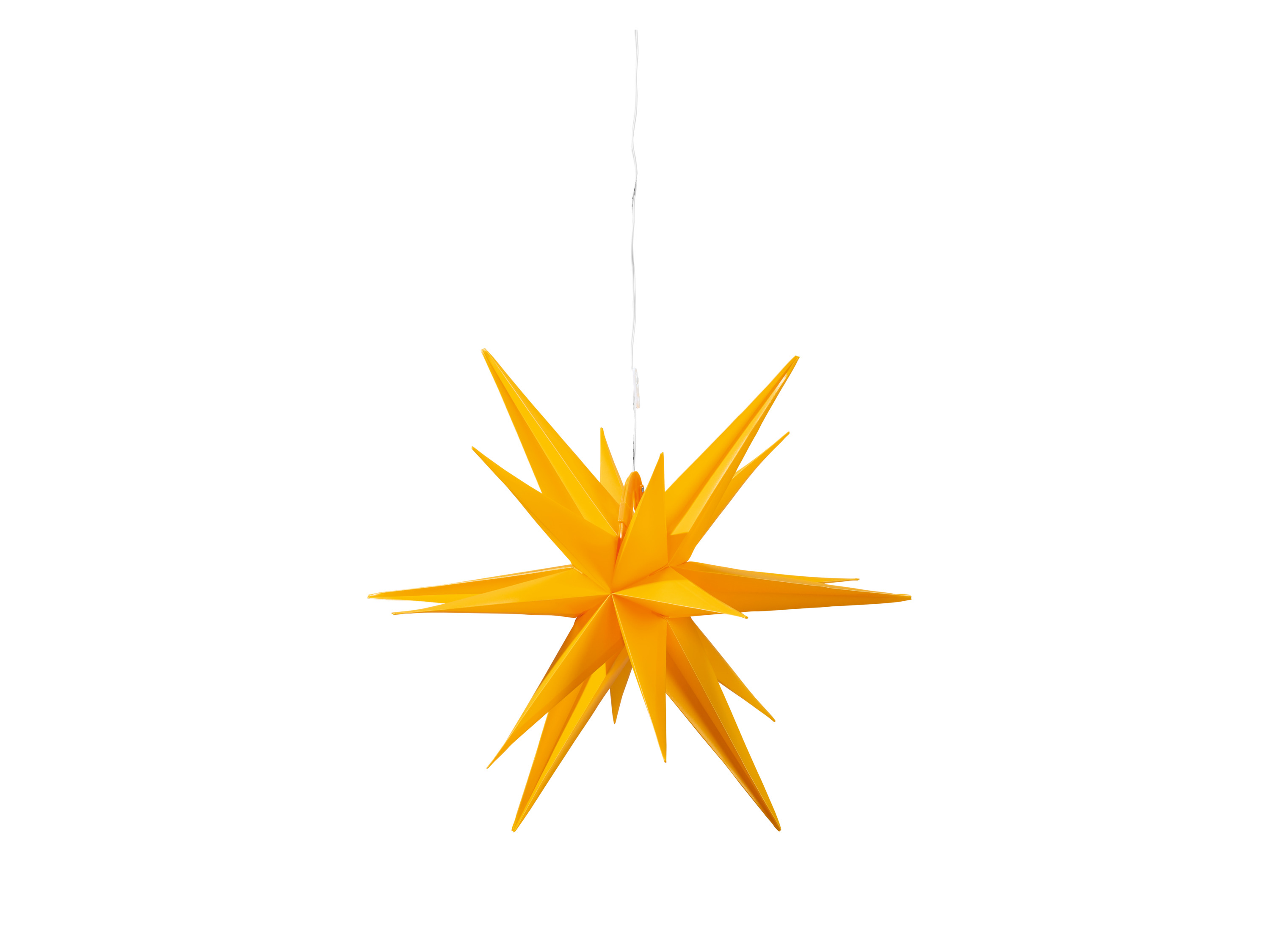 Livarno home Svítící LED hvězda (žlutá)