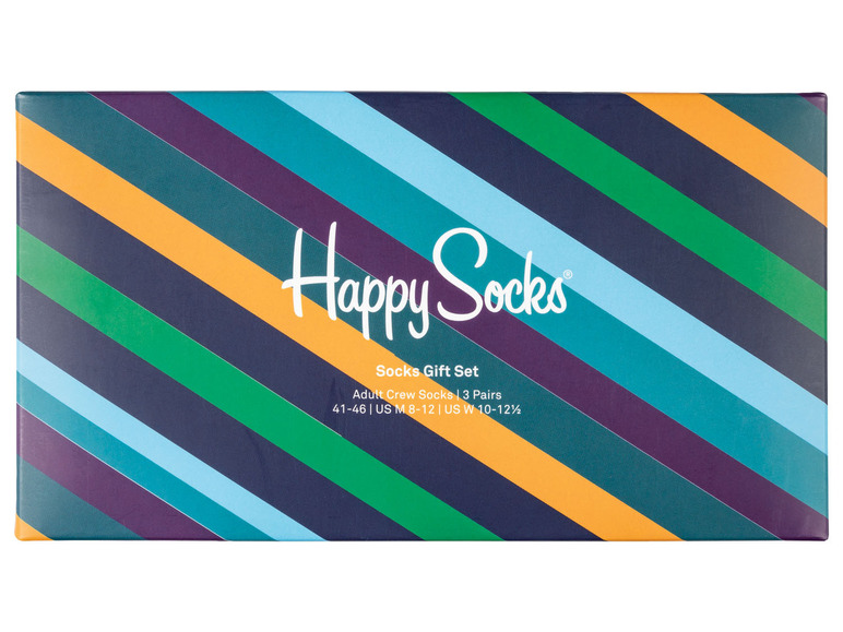  Zobrazit na celou obrazovku Happy Socks Dámské / Pánské ponožky v dárkovém balení, 3 páry - Obrázek 12