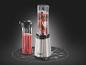 Blender Russell Hobbs s smoothie a ovocem.