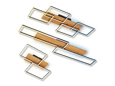 Briloner LED stropní svítidlo s podsvícením