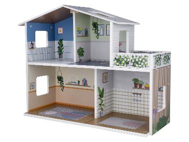 lupilu® Dřevěný domeček pro panenky