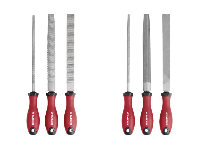  Zobrazit na celou obrazovku PARKSIDE® Sada pilníků / rašplí, 3dílná - Obrázek 1