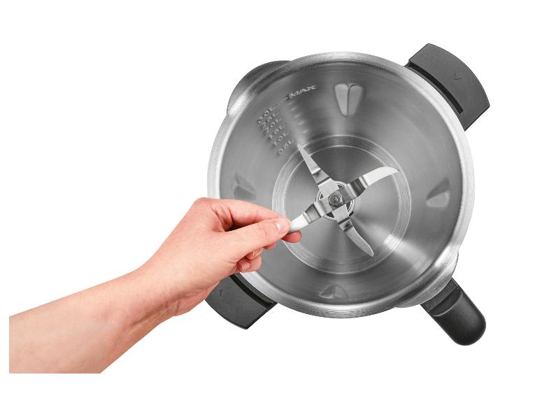  Zobrazit na celou obrazovku Monsieur Cuisine Smart SKMS 1200 B2 s přesouvací a mixovací podložkou (červená) - Obrázek 13